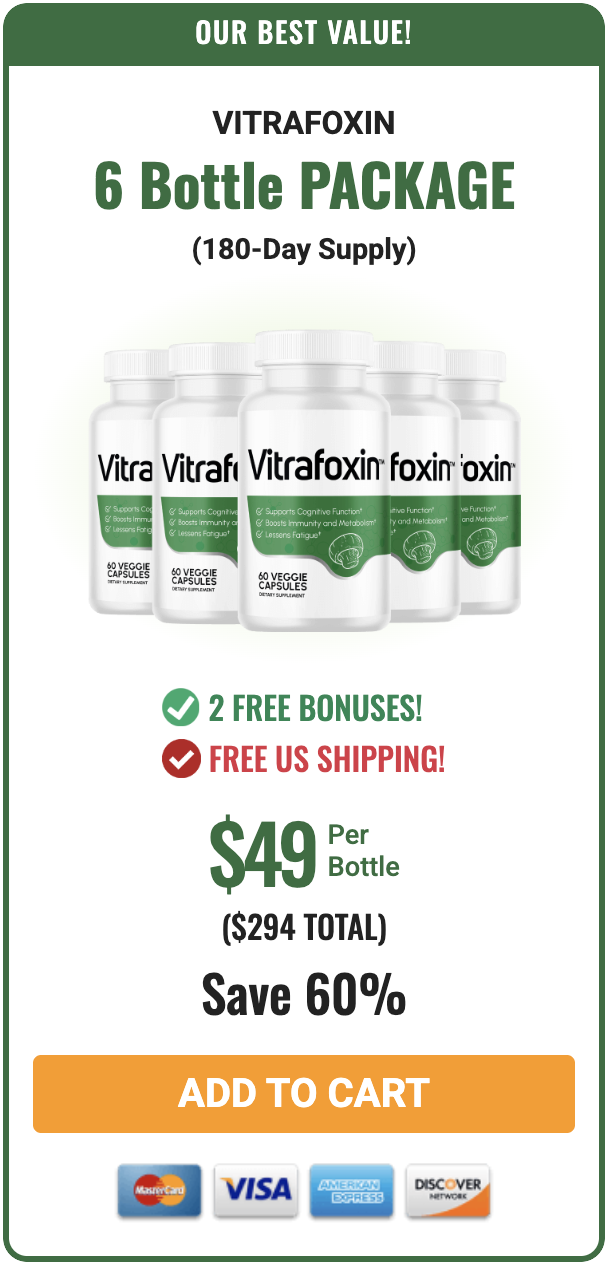 Vitrafoxin 6 Bottle Price